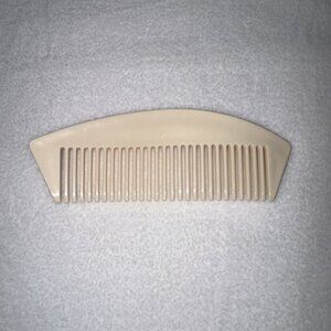 Vintage Estee Lauder Wavy Wave Collectible Ivory Off White Cream Comb